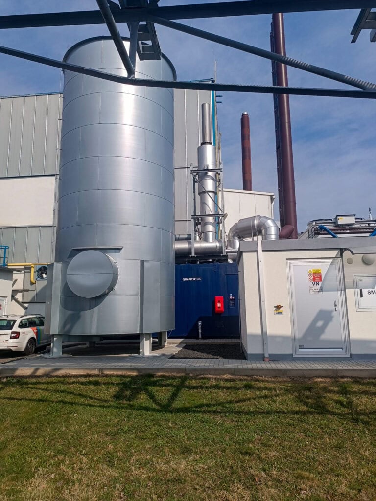 Kogenerační jednotka pro DIAMO, Stráž pod Ralskem
