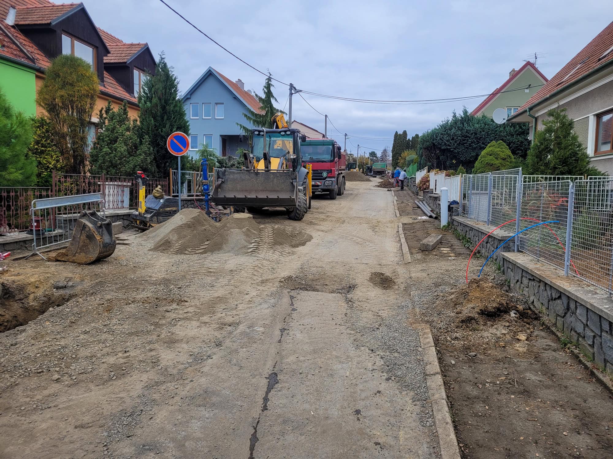 Oprava vodovodu – ul. Stejskalova, Vyškov