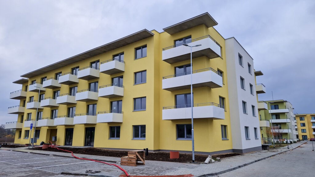 TZB pro bytové domy Trávníky, Prostějov