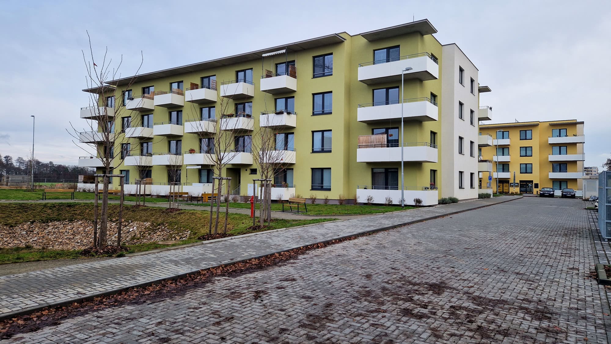 TZB pro bytové domy Trávníky, Prostějov